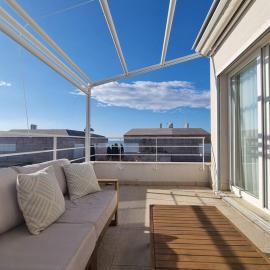 Sunny Sky Punta Skala, see view, 75 m to the beach
