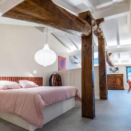 Apartamentos en Baztan HIRU KABI, BIGA, hotel v destinácii Lecároz