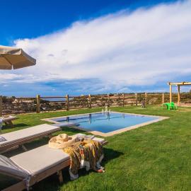 Chainteris Villas, with Private Pools & Vast Views, By ThinkVilla, hotel in Prínos