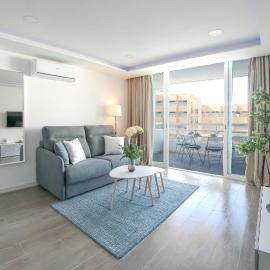 Amazing spacious 1 bedroom flat with Ocean view, 311, Ponderosa, hotel a Playa Fañabe