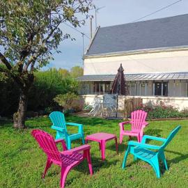 Gîtes du Franc Rosier, hotel v destinácii Rigny-Ussé