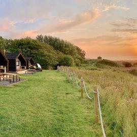 St Aidan Beach Hut Alnmouth