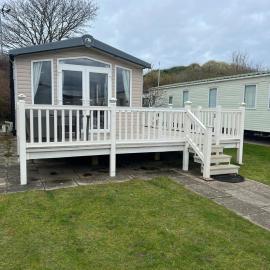 3 Bed Platinum Caravan PRESTHAVEN SANDS – hotel w mieście Prestatyn
