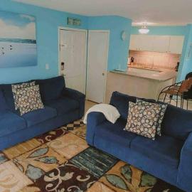 T11 Downstairs King Bed Ocean Walk Resort close to tennis courts and back pool
