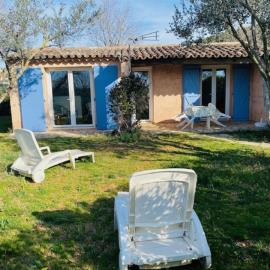 Location climatisée, piscine, chiens acceptés, jardin clôturé, parking, provence , wifi