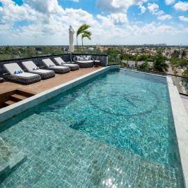Kippal - Modern Oasis - ApartHotel, hotell i Cozumel
