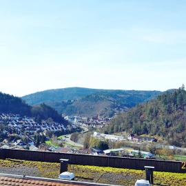 Apartment with panoramic views in the black forest, hotel i Gernsbach