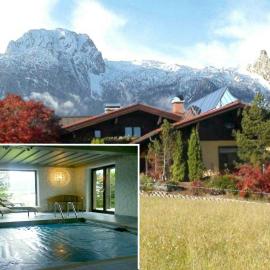 Villa Edelweiss - 3 to 6 Guests - private use of indoor pool, sauna and garden terrace