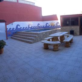 casa con piscina privada