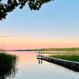 Siedlisko Dziki Gil na Mazurach z prywatną plażą i SPA!, hotel em Ruś