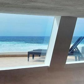 Lanzarote Casa azul – hotel w mieście La Santa