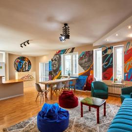 Wanderlust hostel Riverside, Hotel in Almaty