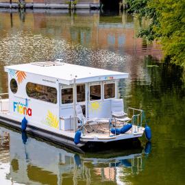 Hausboot FIONA im Yachthafen Berlin-Schmöckwitz auf der Spree und dem Müggelsee von Anfang April bis Ende Oktober, hotel en Berlín