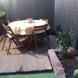 Maison de ville avec patio