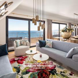 Schindler Luxury Penthouse - Sea View Terrace, Pool & Private Parking