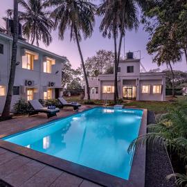 SaffronStays Gaia By The Sea, hótel í Alibaug