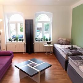 Apartment für bis zu 6 Personen mit Balkon