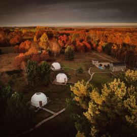 Salinko Glamping, hôtel à Łętowo