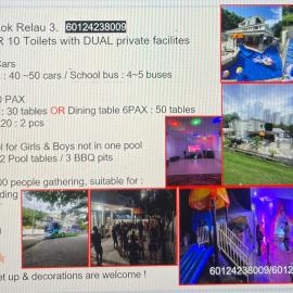25PAX 5BR Villa Kids Swimming pool, TV, BBQ near SPICE Arena Penang 9800 SQFT