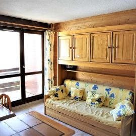 Appartement 2 pièces cabine, 100m pistes, parking gratuit - FR-1-297-127, hotell i Auris