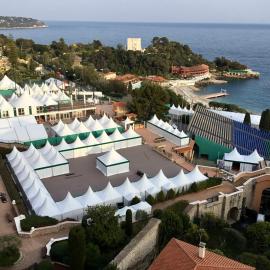 EXCEPTIONAL! PENTHOUSE in front of Monte Carlo Beach and Tennis Club