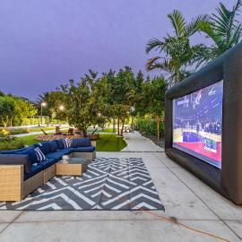 Swish Villa Pool Basketball Ct Cinema Games