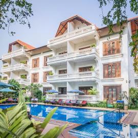 Chateau d'Angkor La Residence, hotell Siem Reapis