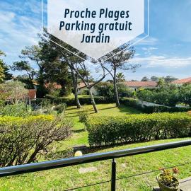 Maison des Dunes, T2, proche plage et forêt, hotel din Anglet