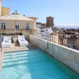 Hotel Maciá Granada Five Senses Rooms & Suites, hotell i Granada