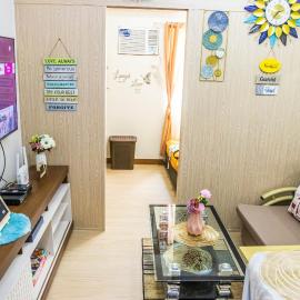 Modern & Convenient 1BR Condo with Netflix & Fast WIFI Trees Residences SM Fairview