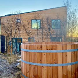 The Oak house - Designers private Northern lights geothermal Villa, hotel a Mosfellsbær