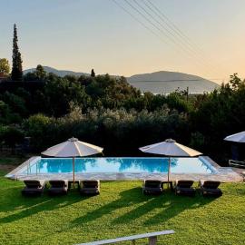 Private Swimmingpool in Cottage, hotel in Poros