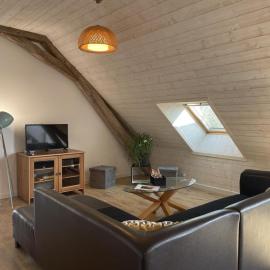 Gîte en nature, terrasse, climatisation, pour 6 personnes - FR-1-489-441, hotell sihtkohas Saint-Léon