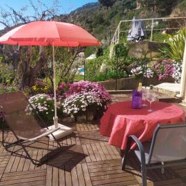 Studio le romantique à 20 kms de Nice