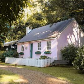 The Romantic Pink English Cottage at Tamborine Mountain