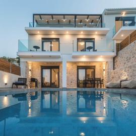 Nemesis Luxury Villas, hotell i Apolpaina