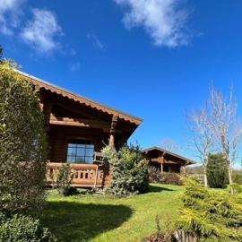 Countryside Log Cabin With Hot Tub - Beech, hotel in Leominster