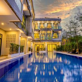 Rainforest Hotel by NSUN, viešbutis mieste Kampotas
