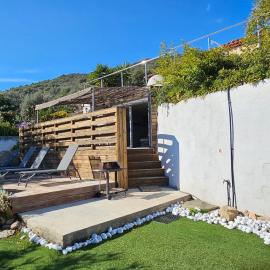 Mini villa T3 climatisée, vue mer, cosy & moderne