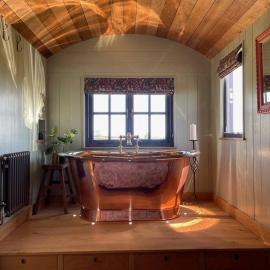 Novelist Shepherd's hut