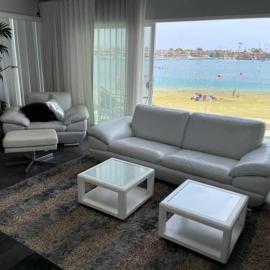 Elegant with spectacular view & steps to so much.
