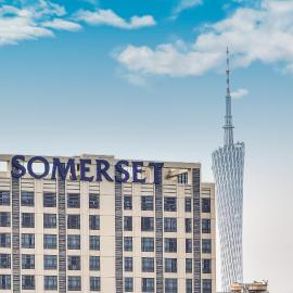 Somerset Haizhu Centre Guangzhou, hotel v Kantonu