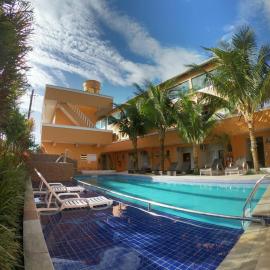 Pousada Atlantic Sun PISCINA CLIMATIZADA, hotel en Bertioga