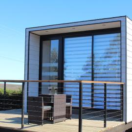 Parcela PLANA con Casa Vista al Mar y Valle, WIFI, TV CABLE, UBICACIÓN PRIVILEGIADA, Portón Automático, PRIVADA