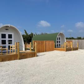 Cosy Glamping Pod with Ensuite WC Near Kingsbridge & Salcombe, hotel i Kingsbridge