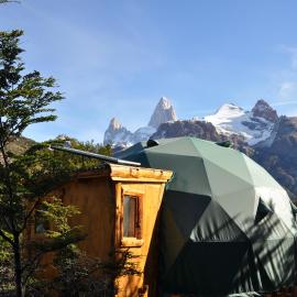 Patagonia Eco Domes, hotel v mestu El Chalten