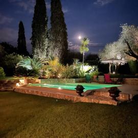 Villa Ty Laouen- villa confort avec piscine et jacuzzi- Parc -Opio-Valbonne, hotel en Opio