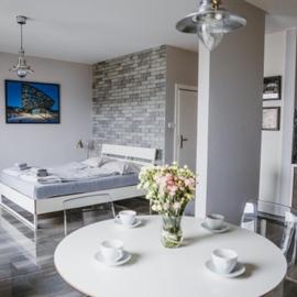 Łódź Fabryczna Apartament, hotel v Lodži