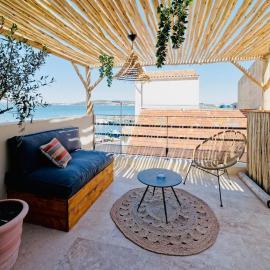 Maison bohème au bord de l'eau, hotel en Sète