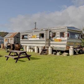 2 x Double Bed Glamping Wagon at Dalby Forest